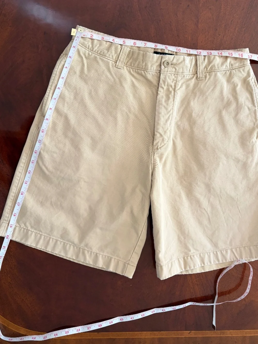 J. Crew Broken-In chino shorts 34 khaki